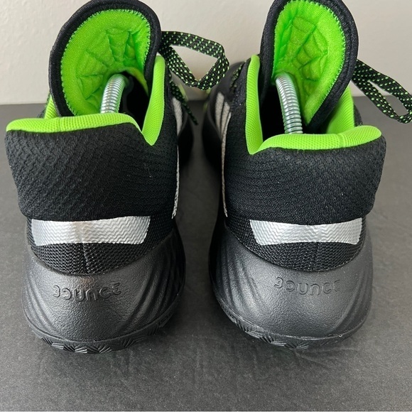 Adidas D.O.N. Issue 1 Marvel Stealth Spider-Man Black Green Basketball Shoes - Picture 5 of 8